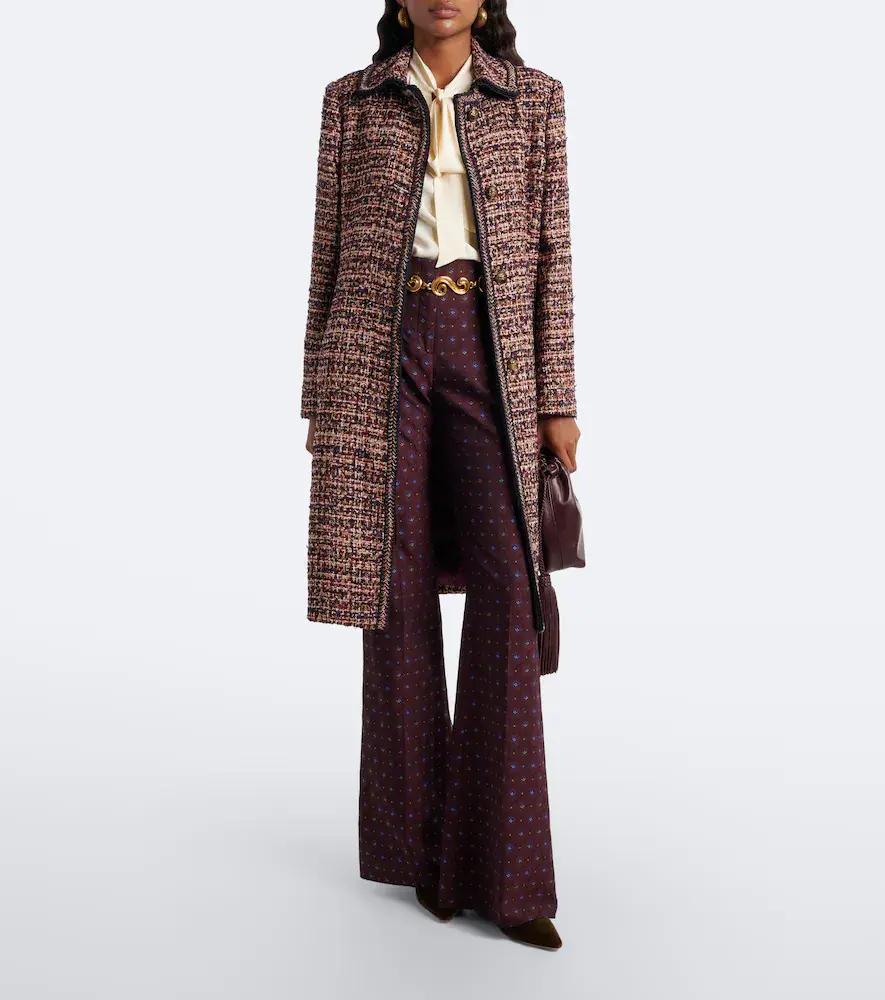 Etro Paisley jacquard crêpe de chine top | Thumbnail 3 Etro Paisley jacquard crêpe de chine top | Thumbnail 3