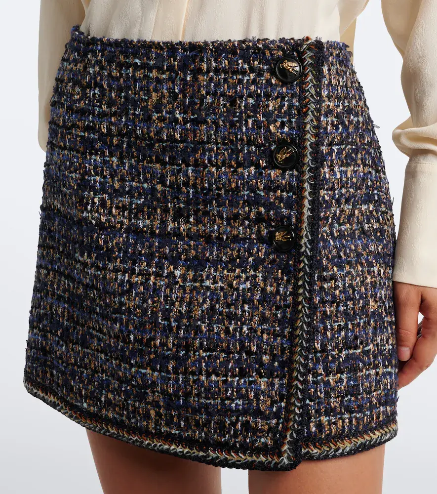 Etro Tweed miniskirt | Thumbnail 3 Etro Tweed miniskirt | Thumbnail 3