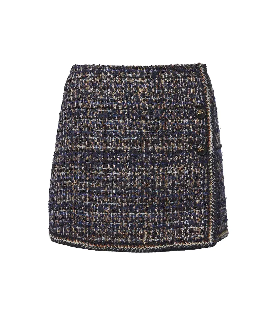 Tweed miniskirt Tweed miniskirt