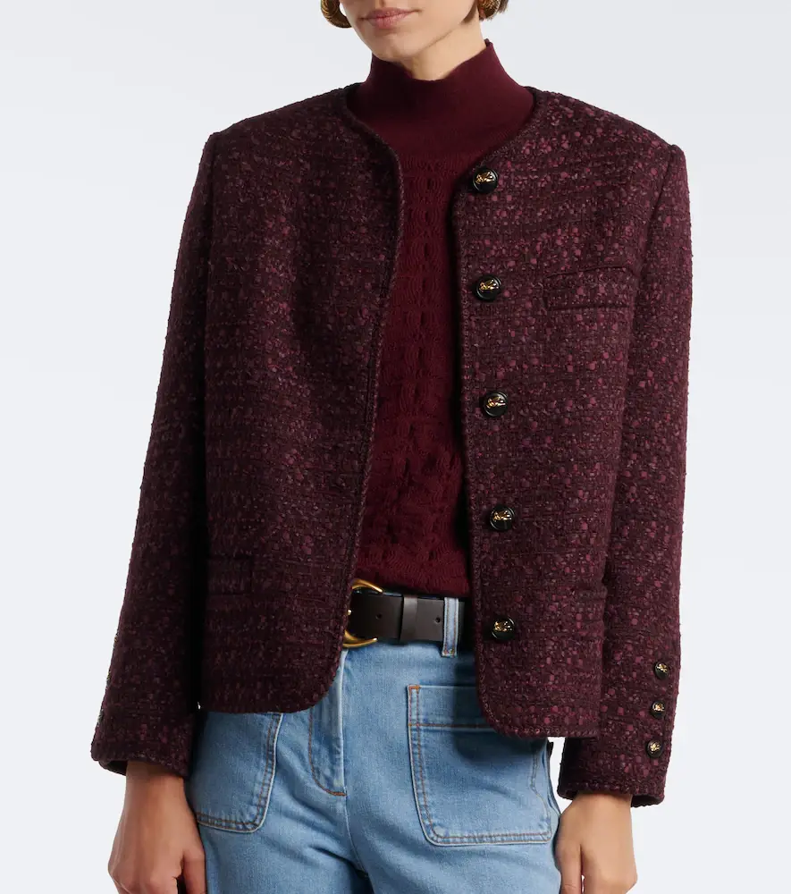 Etro Wool-blend tweed jacket | Thumbnail 5 Etro Wool-blend tweed jacket | Thumbnail 5