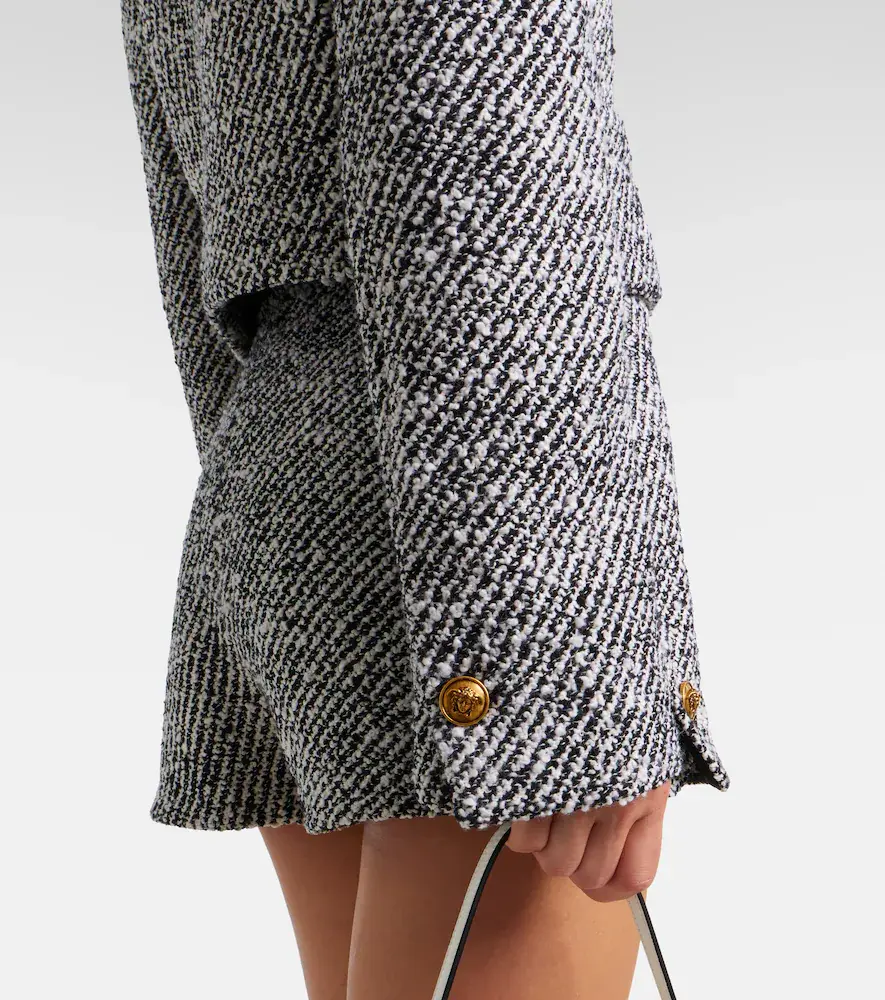 Versace Wool-blend bouclé jacket | Thumbnail 3