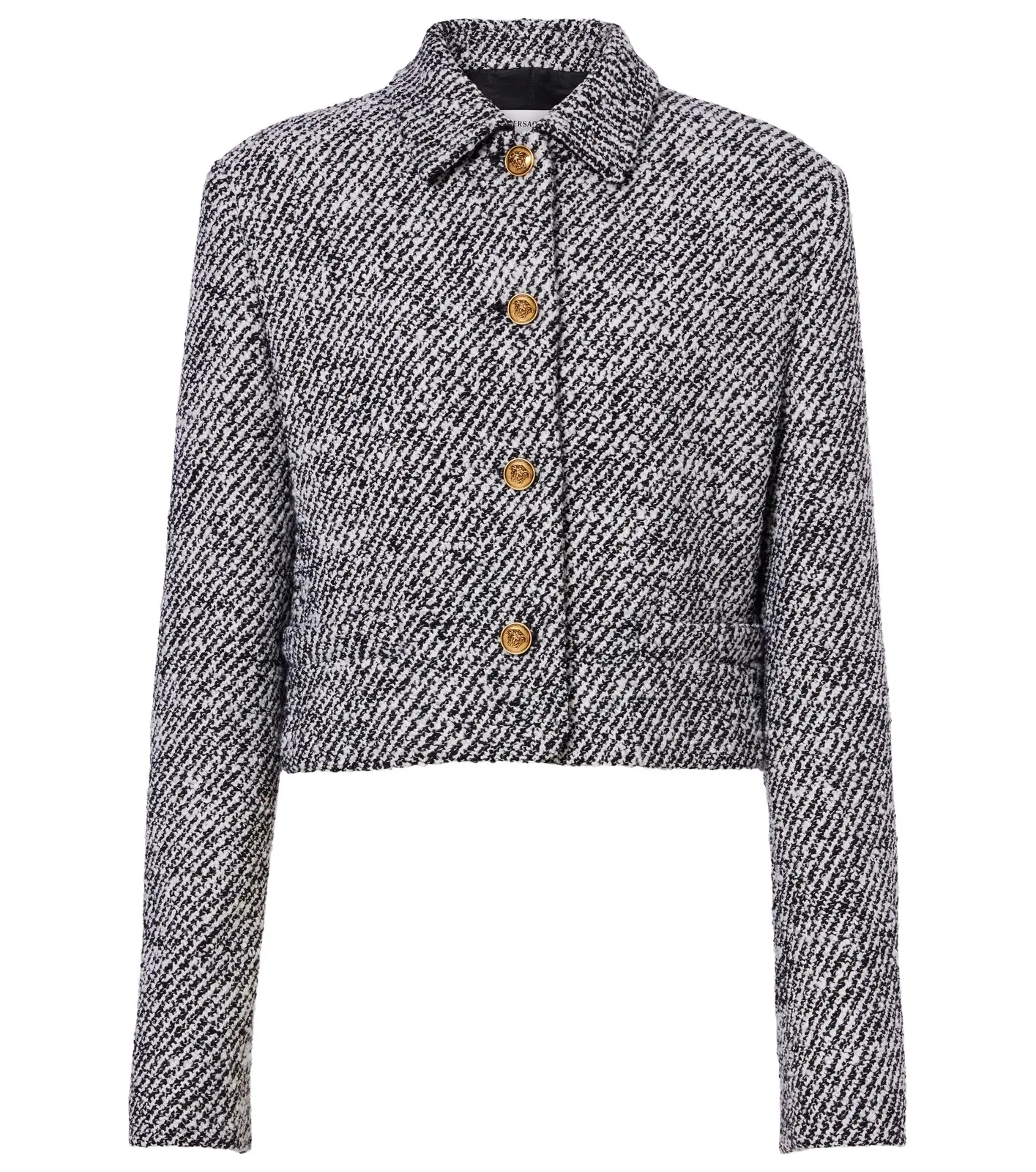 Wool-blend bouclé jacket