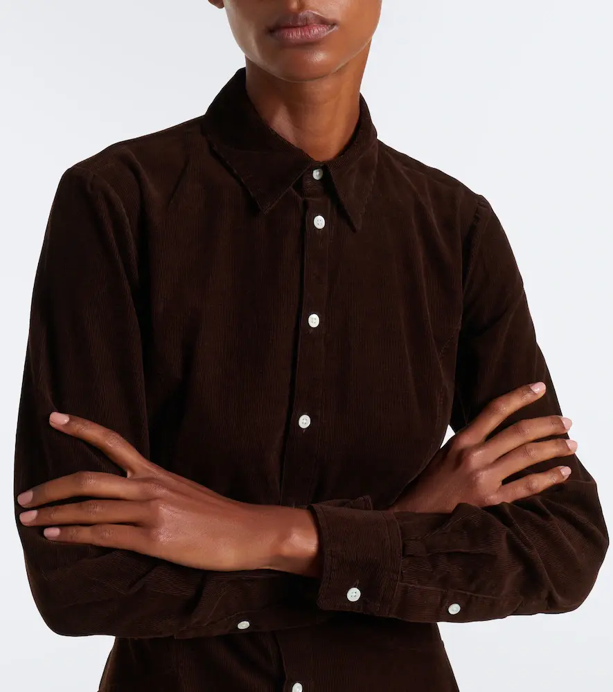 Polo Ralph Lauren Cotton corduroy midi dress | Thumbnail 5 Polo Ralph Lauren Cotton corduroy midi dress | Thumbnail 5