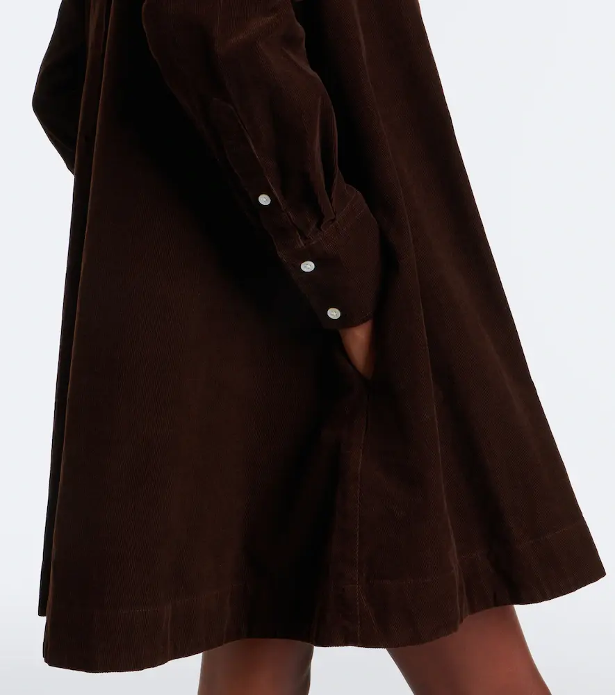 Polo Ralph Lauren Cotton corduroy minidress | Thumbnail 2 Polo Ralph Lauren Cotton corduroy minidress | Thumbnail 2