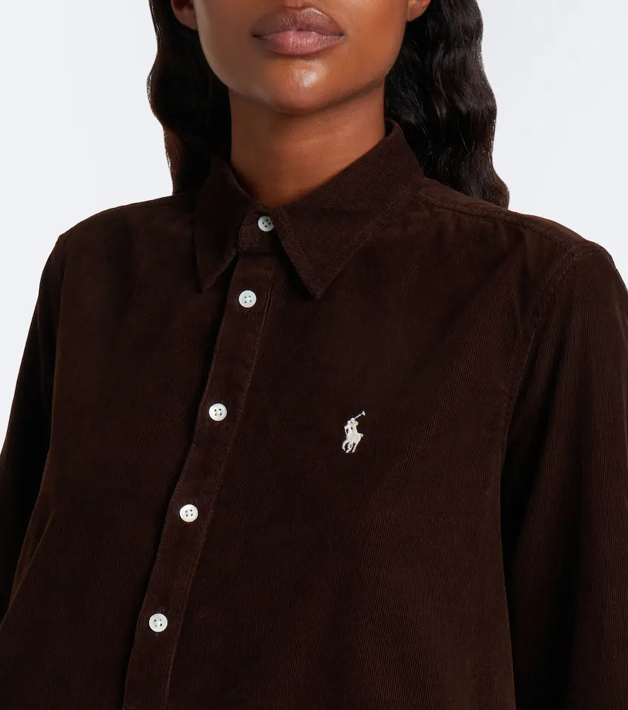 Polo Ralph Lauren Cotton corduroy minidress | Thumbnail 5 Polo Ralph Lauren Cotton corduroy minidress | Thumbnail 5