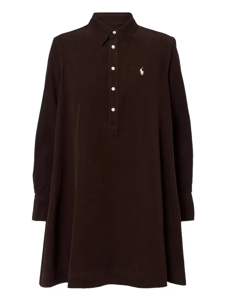 Cotton corduroy minidress Cotton corduroy minidress