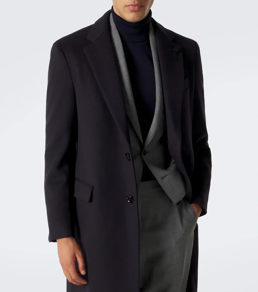 Lardini Virgin wool overcoat | Thumbnail 2 Lardini Virgin wool overcoat | Thumbnail 2