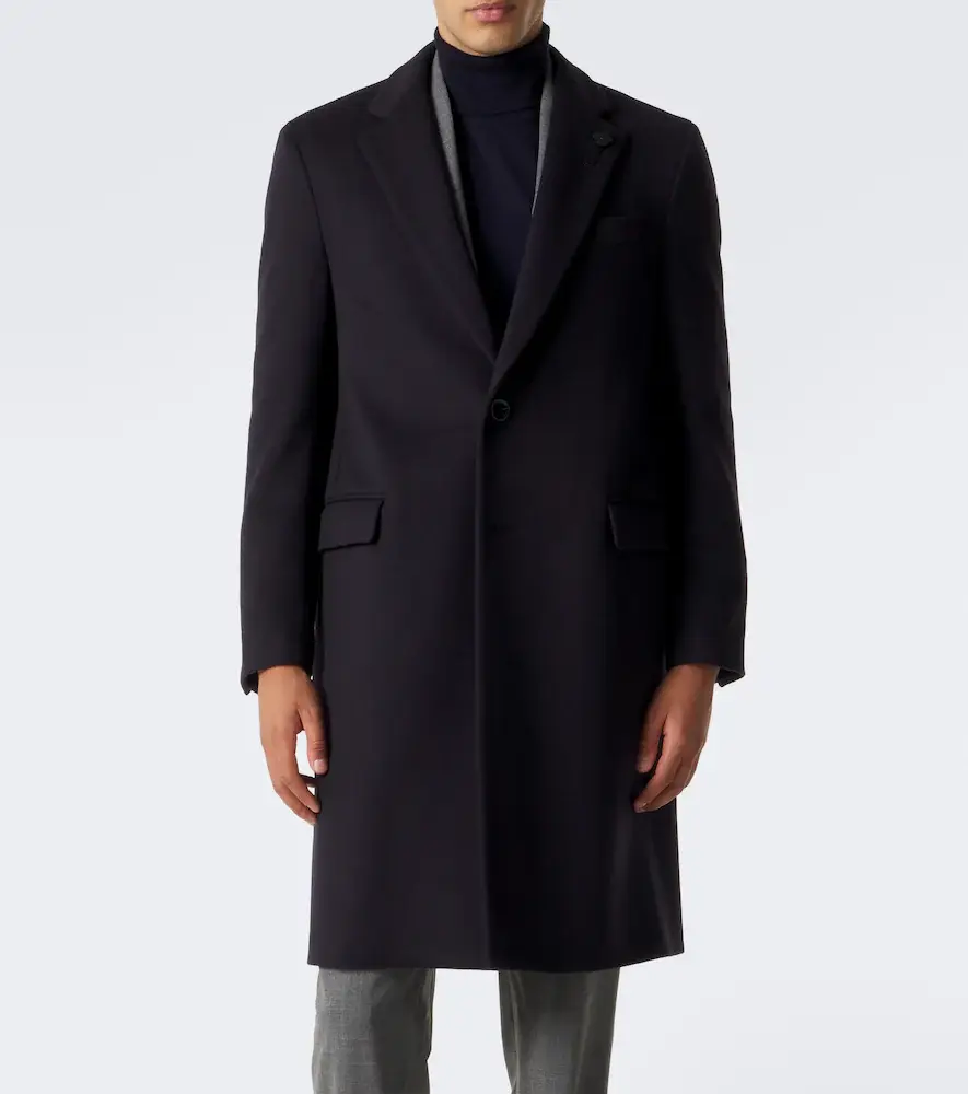 Lardini Virgin wool overcoat | Thumbnail 3 Lardini Virgin wool overcoat | Thumbnail 3