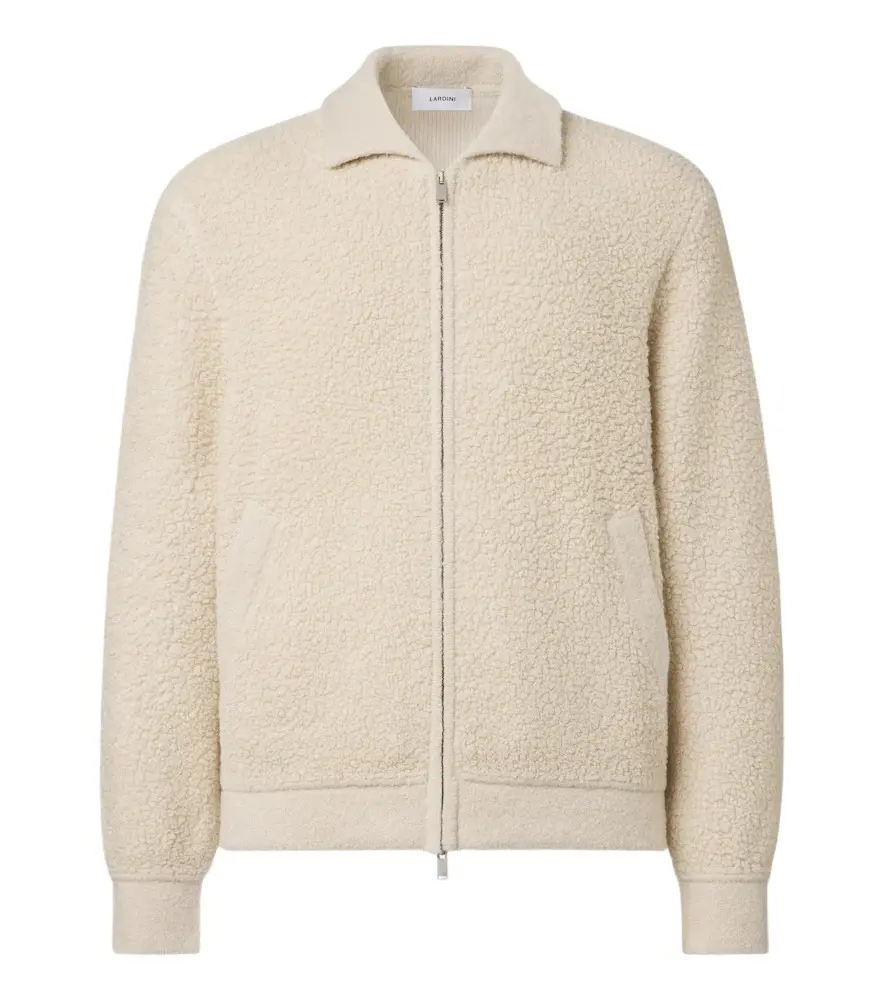 Lardini Teddy wool-blend jacket | Image 1 Lardini Teddy wool-blend jacket | Image 1