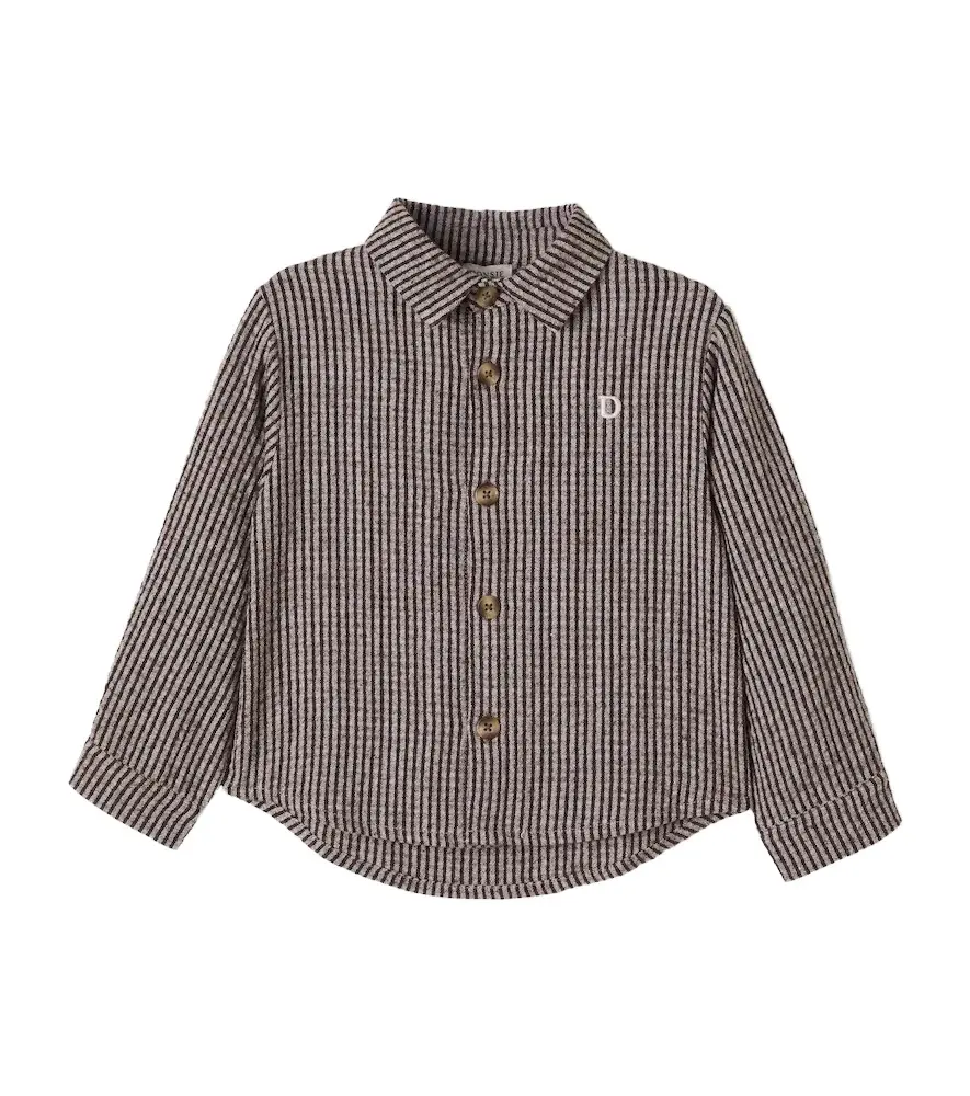 DONSJE Chee striped cotton-blend shirt | Image 1 DONSJE Chee striped cotton-blend shirt | Image 1