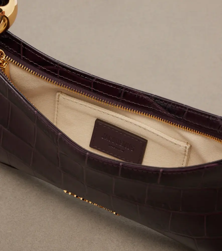 Jacquemus Bisou Perle Small leather shoulder bag | Thumbnail 3 Jacquemus Bisou Perle Small leather shoulder bag | Thumbnail 3
