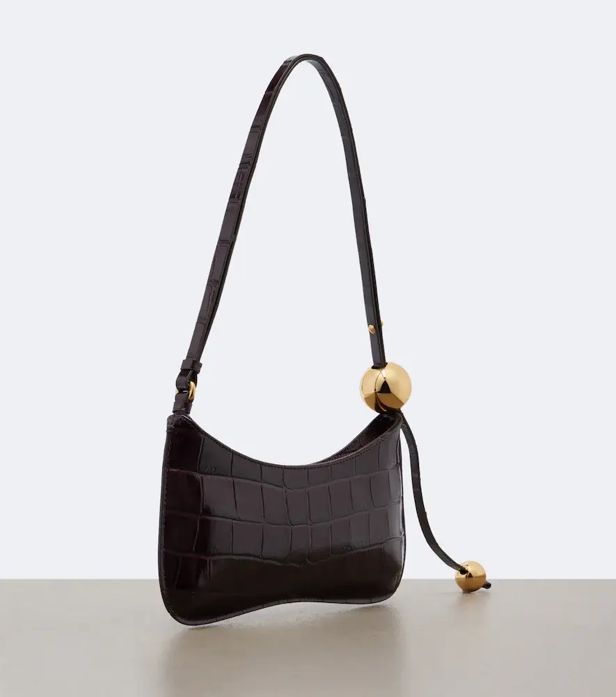 Jacquemus Bisou Perle Small leather shoulder bag | Thumbnail 4 Jacquemus Bisou Perle Small leather shoulder bag | Thumbnail 4