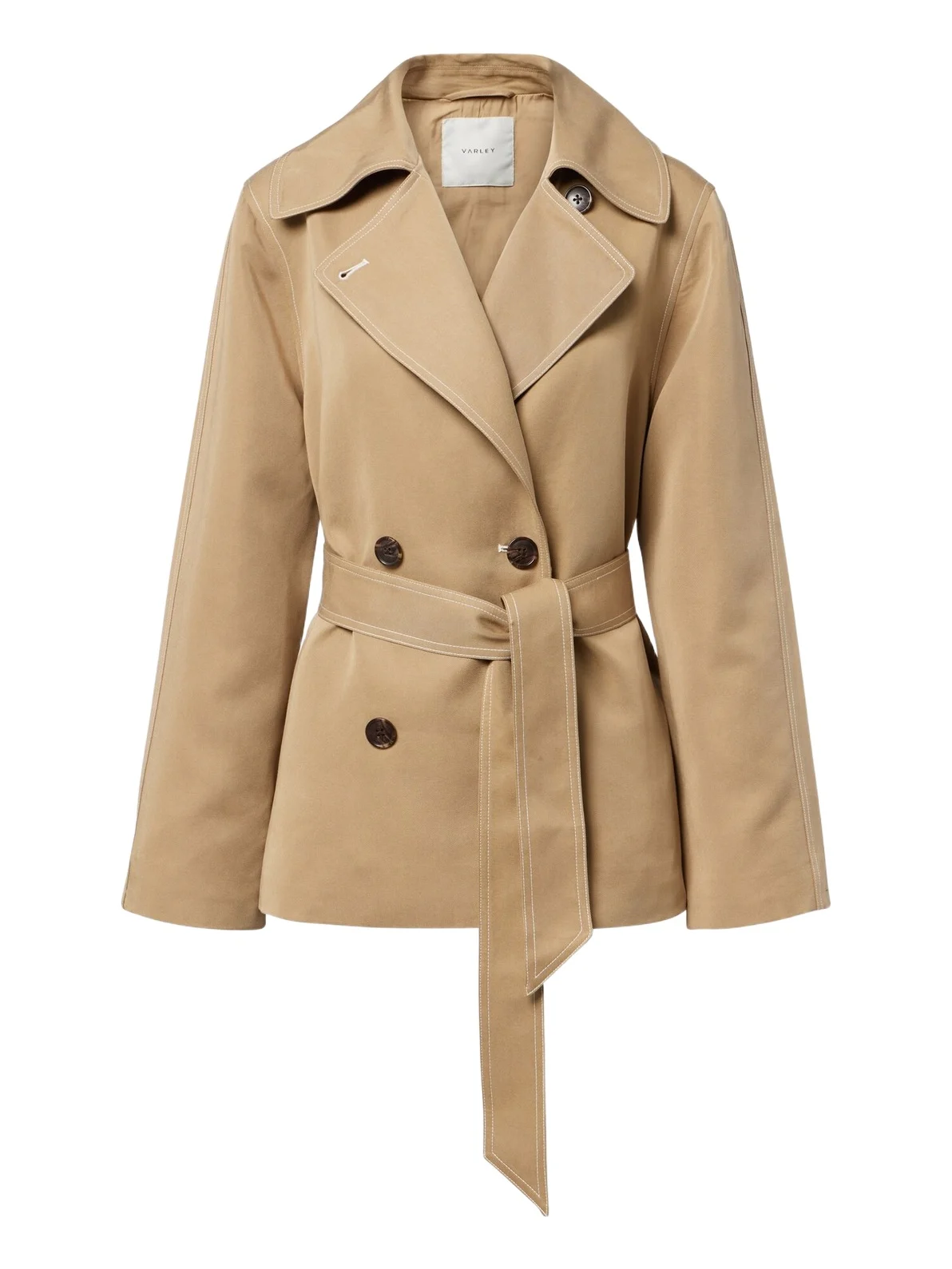 Varley Maddox double-breasted twill jacket