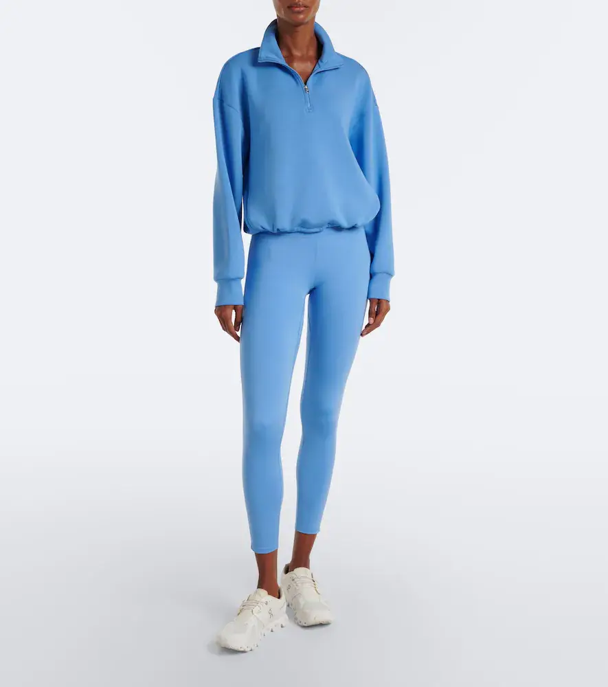 Varley Sian cropped jersey sweatshirt | Thumbnail 5 Varley Sian cropped jersey sweatshirt | Thumbnail 5