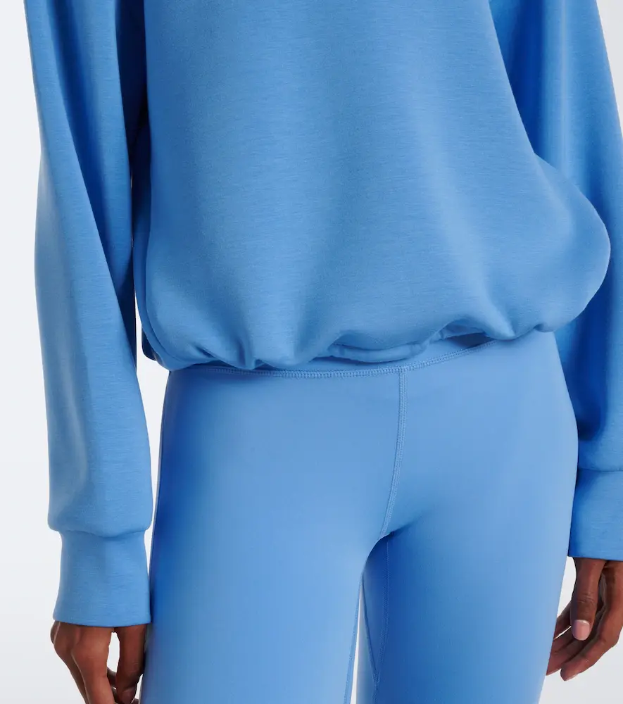 Varley Sian cropped jersey sweatshirt | Thumbnail 6 Varley Sian cropped jersey sweatshirt | Thumbnail 6