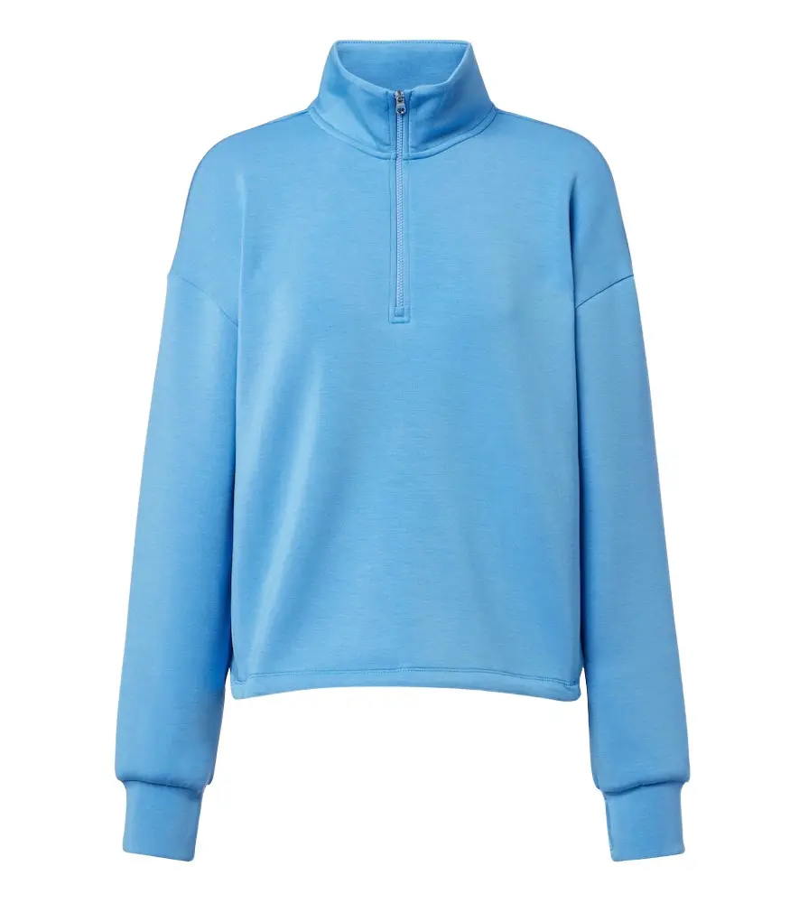 Varley Sian cropped jersey sweatshirt