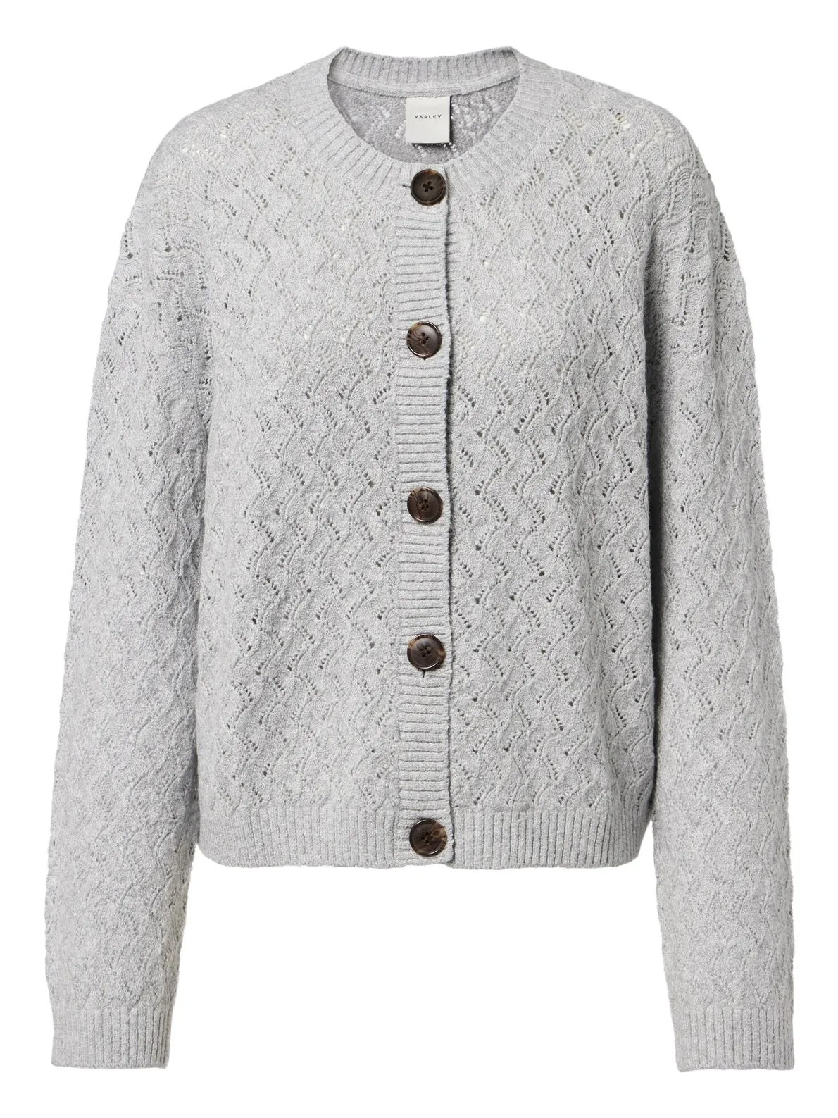 Hossler pointelle cotton-blend cardigan Hossler pointelle cotton-blend cardigan