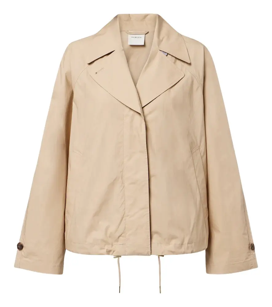 Varley Petra cotton poplin jacket