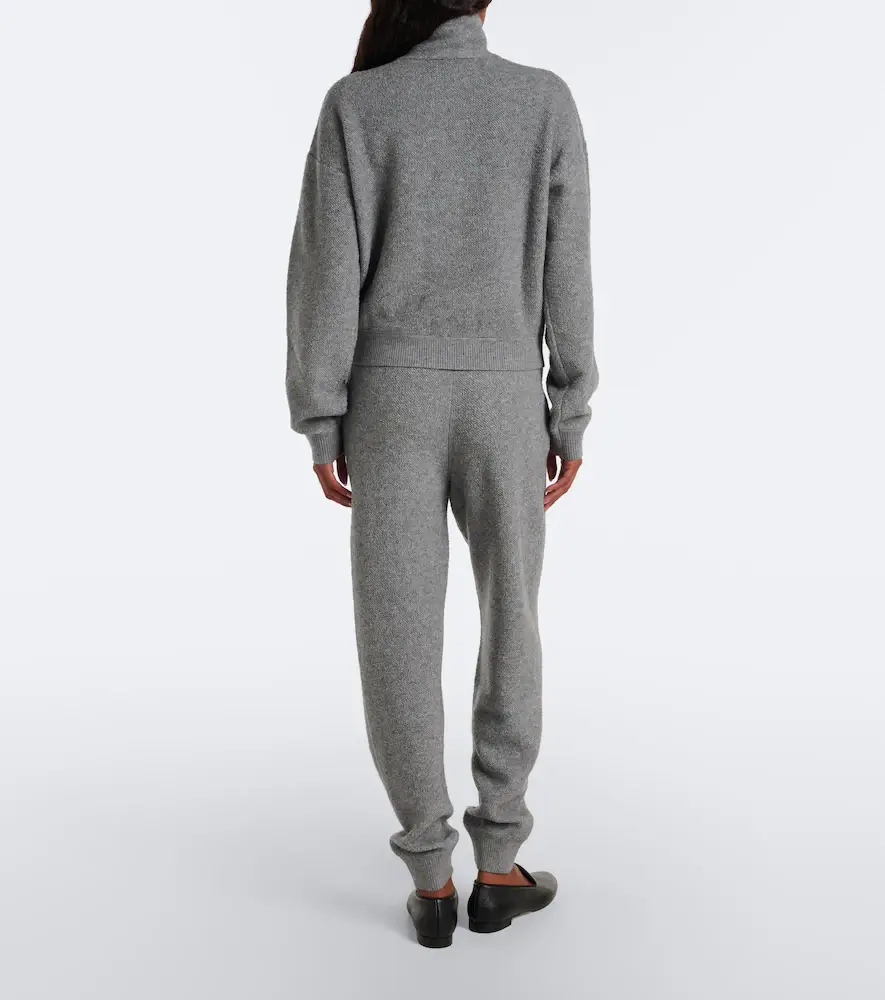 Victoria Beckham Wool and cashmere sweatpants | Thumbnail 4 Victoria Beckham Wool and cashmere sweatpants | Thumbnail 4