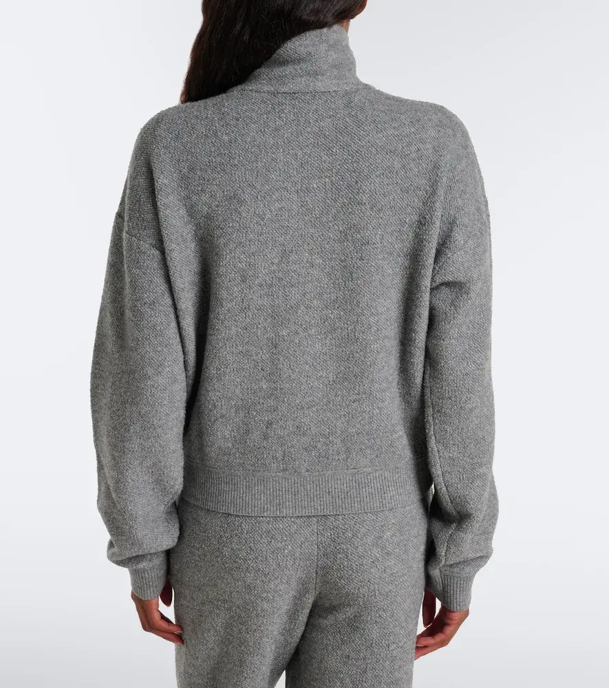 Victoria Beckham Wool and cashmere half-zip sweater | Thumbnail 3 Victoria Beckham Wool and cashmere half-zip sweater | Thumbnail 3