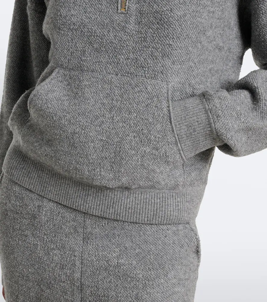 Victoria Beckham Wool and cashmere half-zip sweater | Thumbnail 5 Victoria Beckham Wool and cashmere half-zip sweater | Thumbnail 5