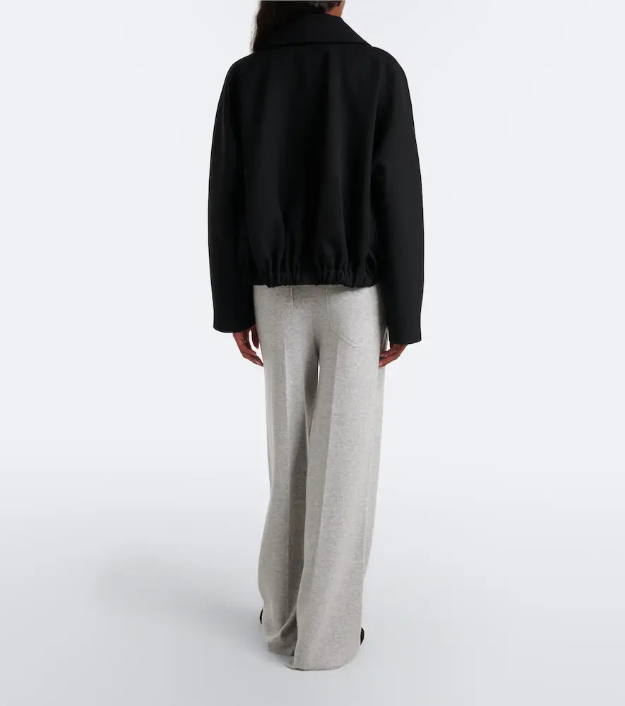 Victoria Beckham Wool and cashmere wide-leg pants | Thumbnail 6 Victoria Beckham Wool and cashmere wide-leg pants | Thumbnail 6
