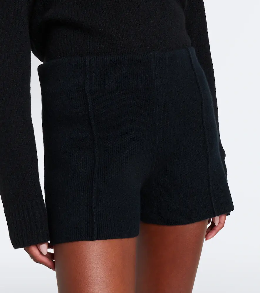 Jardin des Orangers Wool and cashmere shorts | Thumbnail 6