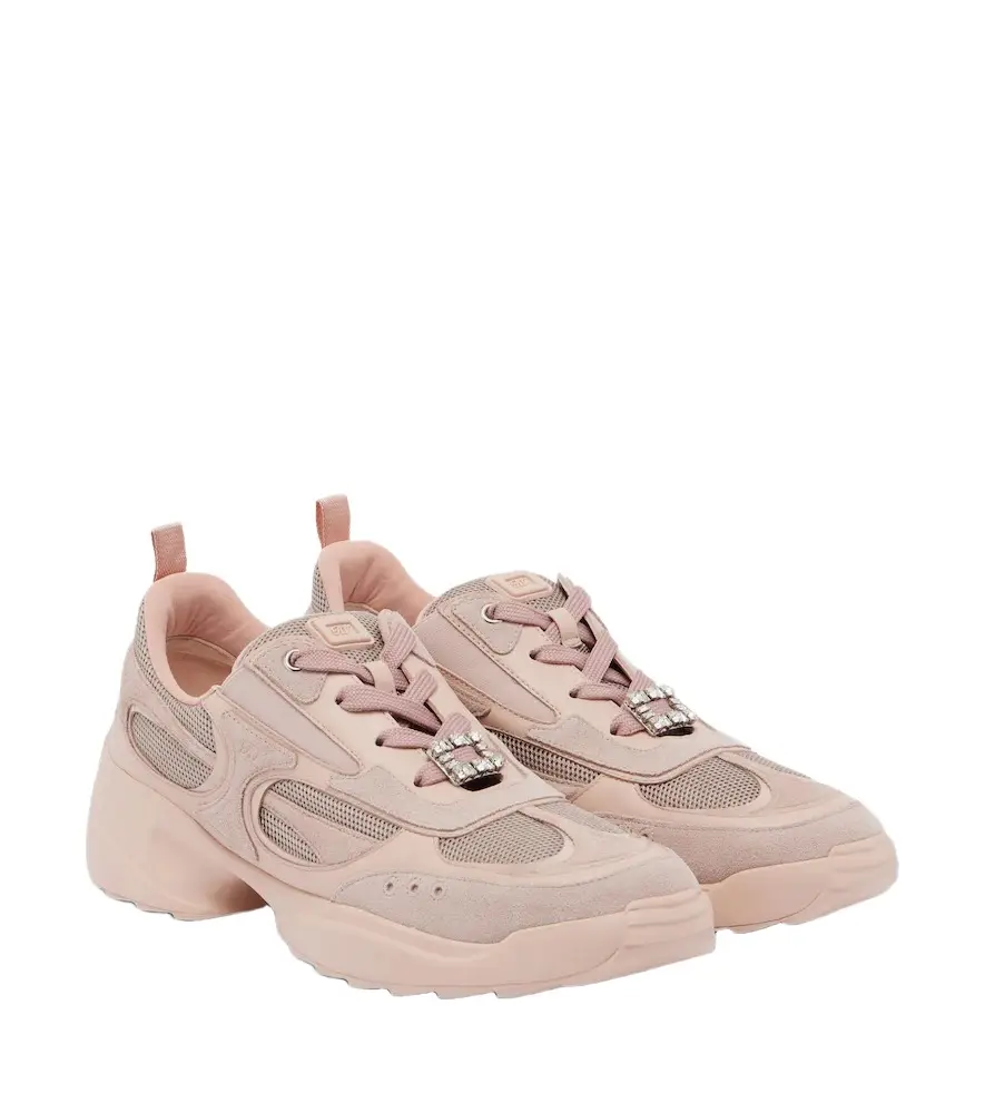 Roger Vivier Viv' On The Run embellished sneakers | Image 1 Roger Vivier Viv' On The Run embellished sneakers | Image 1