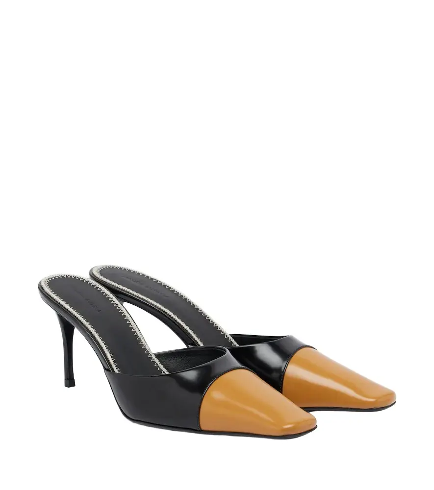 Magda Butrym Leather mules | Image 1 Magda Butrym Leather mules | Image 1