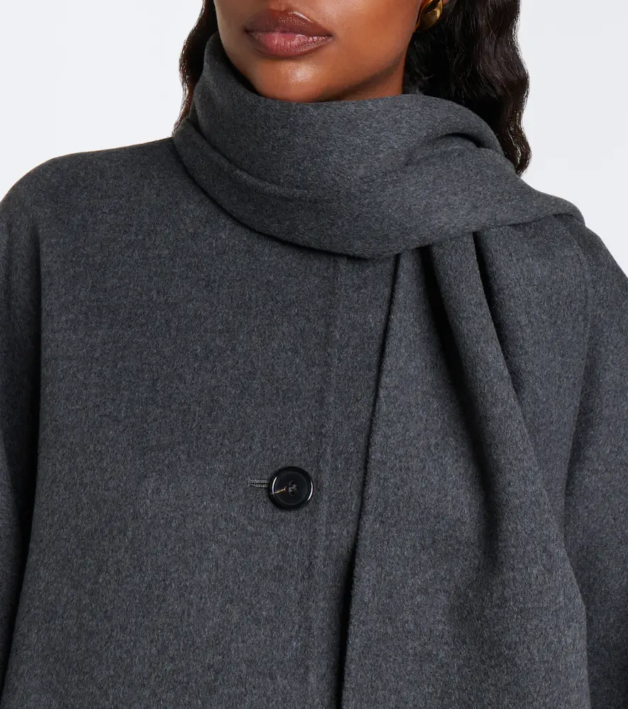 'S Max Mara 'S Max Mara Scarf-detail virgin wool jacket | Thumbnail 2