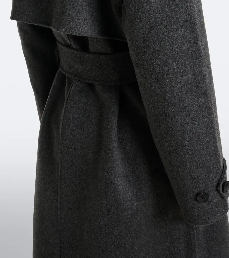 The Frankie Shop Nikola belted wool and cashmere coat | Thumbnail 3 The Frankie Shop Nikola belted wool and cashmere coat | Thumbnail 3