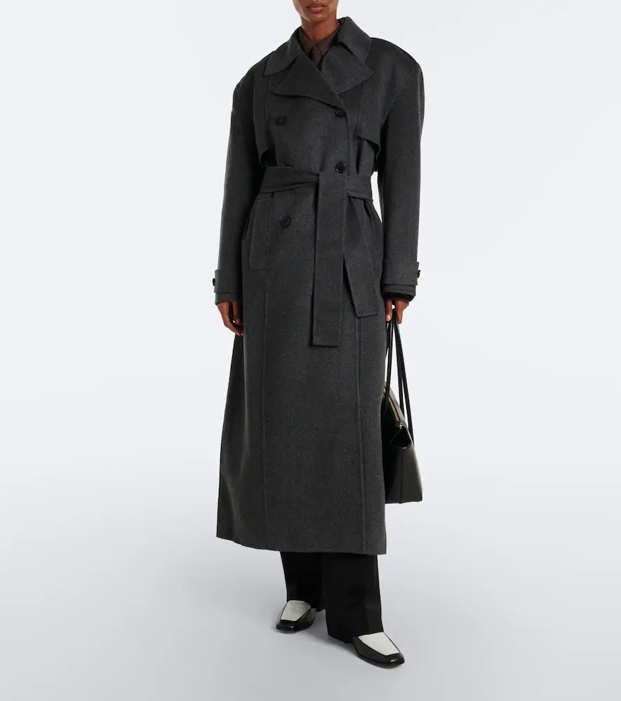 The Frankie Shop Nikola belted wool and cashmere coat | Thumbnail 6 The Frankie Shop Nikola belted wool and cashmere coat | Thumbnail 6