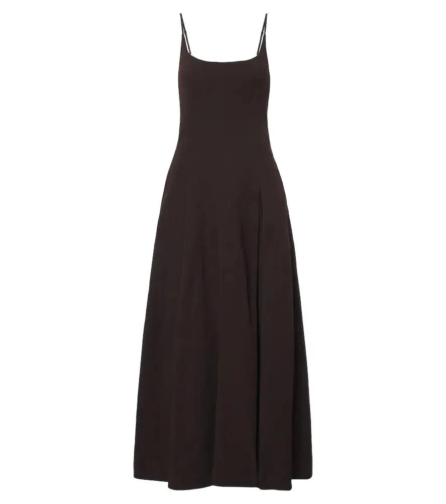Jill cotton-blend maxi dress Jill cotton-blend maxi dress