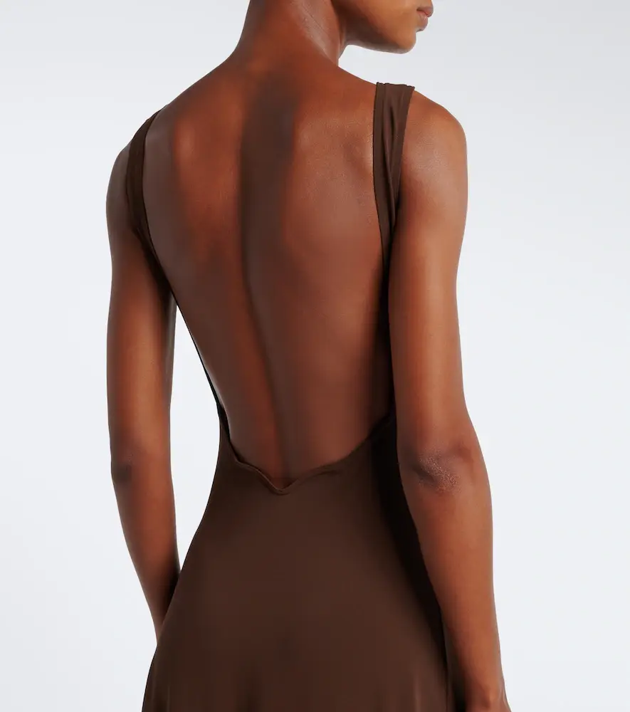 Eres Sculpture jersey midi dress | Thumbnail 2 Eres Sculpture jersey midi dress | Thumbnail 2
