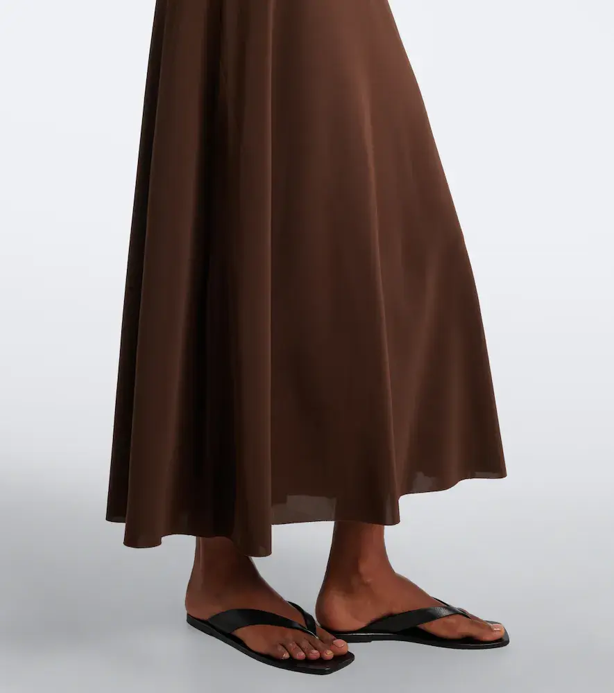 Eres Sculpture jersey midi dress | Thumbnail 3 Eres Sculpture jersey midi dress | Thumbnail 3