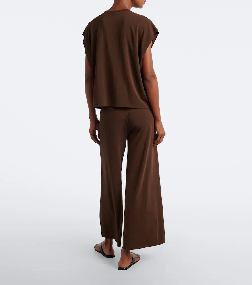 Eres Zélie jersey wide-leg pants | Thumbnail 6 Eres Zélie jersey wide-leg pants | Thumbnail 6
