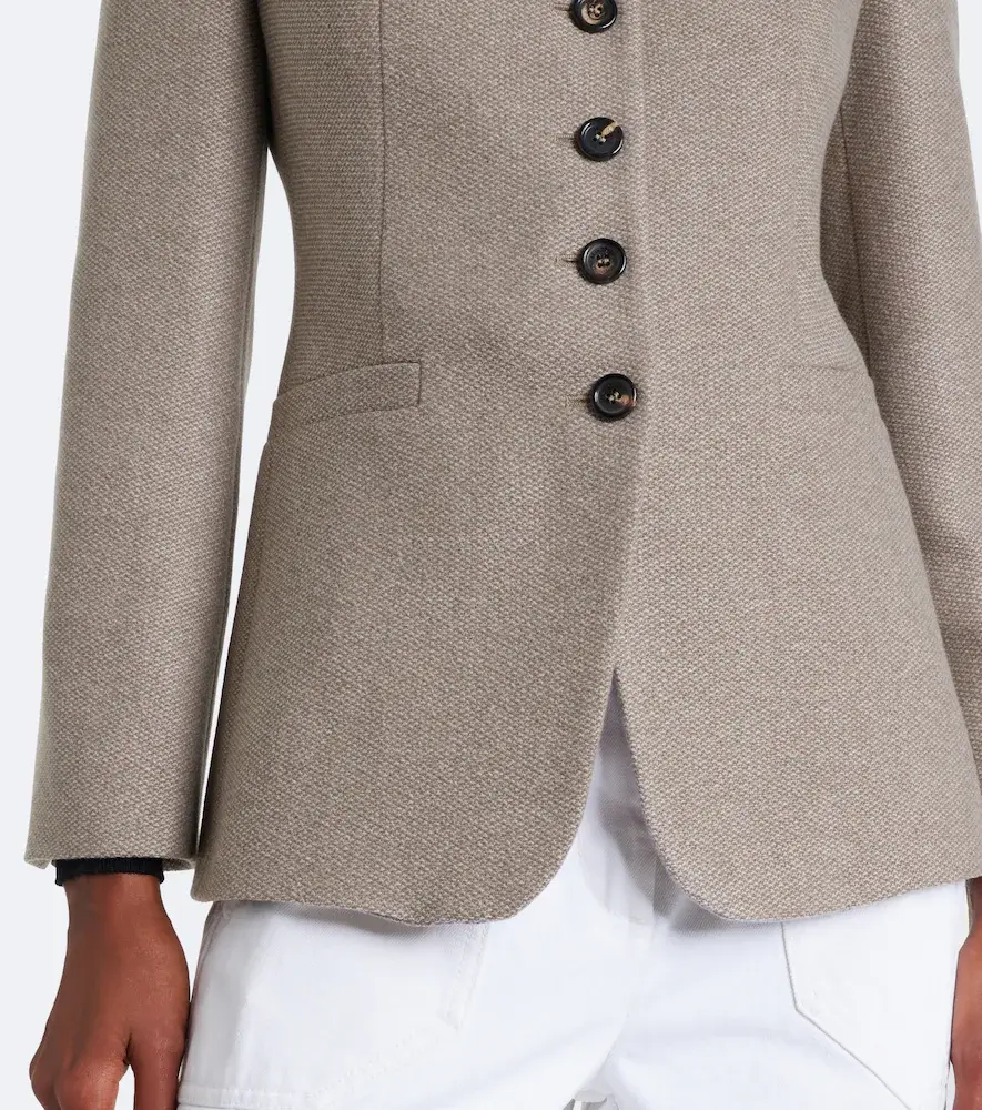 Max Mara Cashmere bouclé jacket | Thumbnail 3 Max Mara Cashmere bouclé jacket | Thumbnail 3