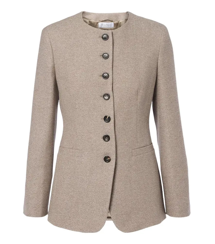Max Mara Cashmere bouclé jacket | Image 1 Max Mara Cashmere bouclé jacket | Image 1