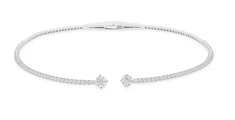 Wish Fine Jewelry 5.52ct Diamond 18K Gold Open Choker Necklace | Image 1 Wish Fine Jewelry 5.52ct Diamond 18K Gold Open Choker Necklace | Image 1