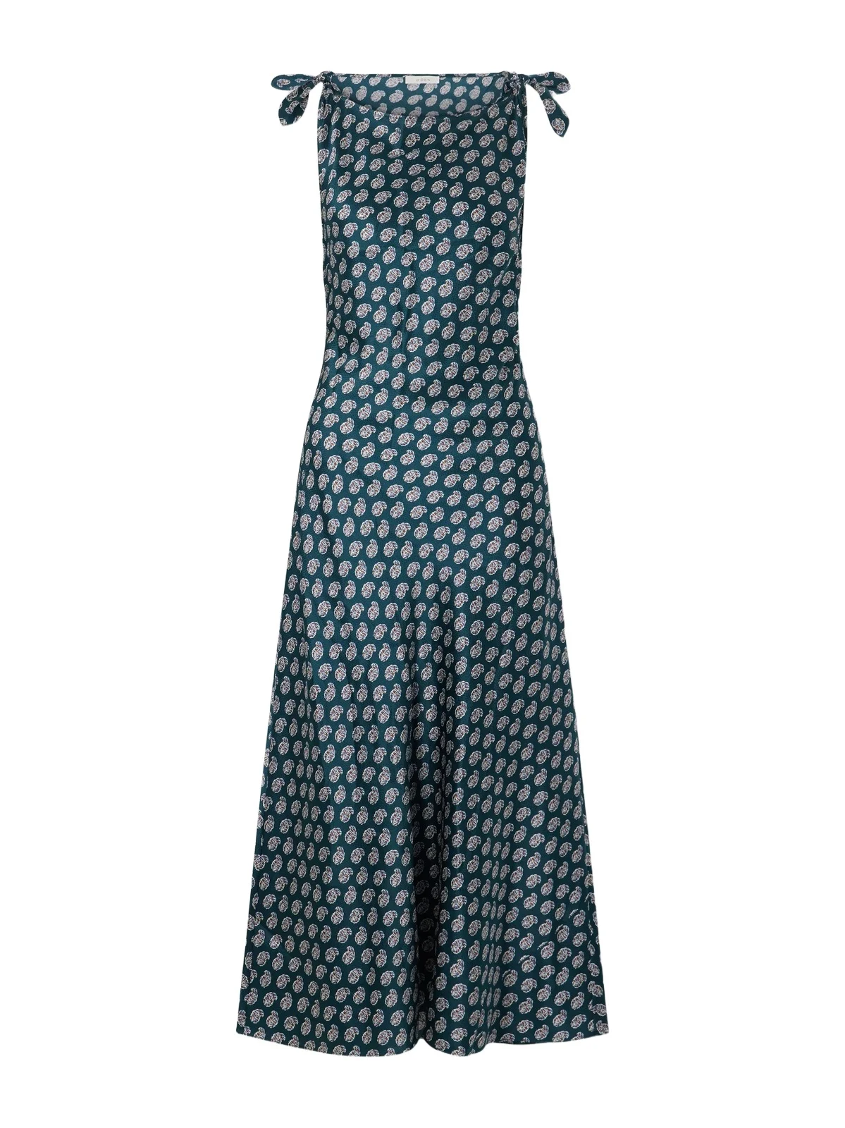 Mariselle Printed Seersucker Silk-blend Halterneck Maxi Dress Mariselle Printed Seersucker Silk-blend Halterneck Maxi Dress