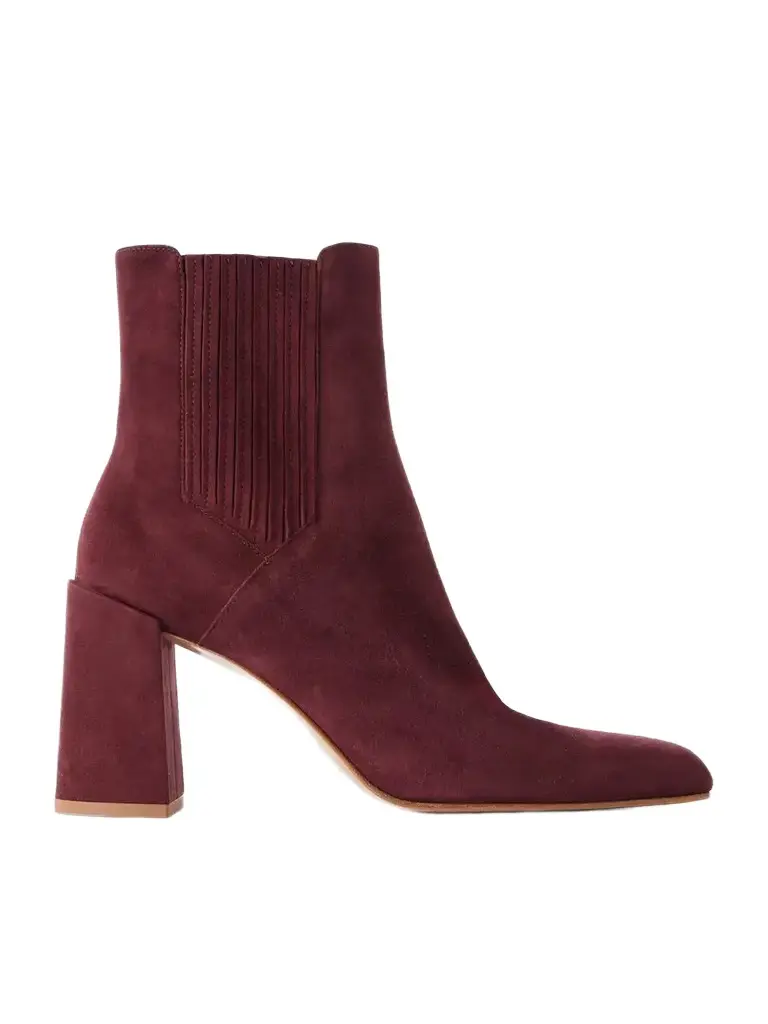 Gabriela Hearst Luke 90 Suede Ankle Boots | Image 1 Gabriela Hearst Luke 90 Suede Ankle Boots | Image 1