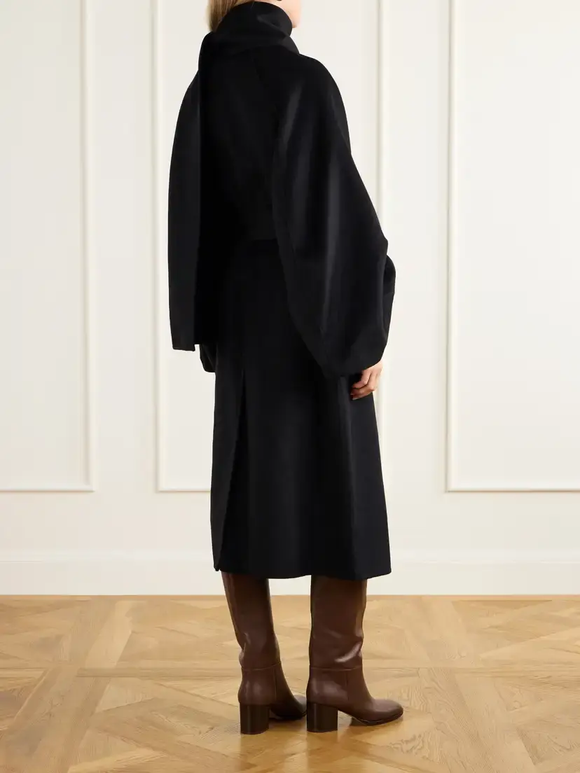 Zimmermann Valiant Scarf-detailed Wool-blend Coat | Thumbnail 3 Zimmermann Valiant Scarf-detailed Wool-blend Coat | Thumbnail 3