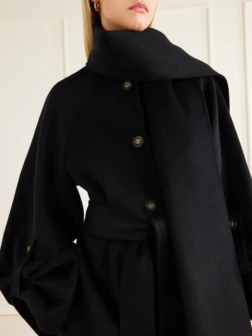 Zimmermann Valiant Scarf-detailed Wool-blend Coat | Thumbnail 4 Zimmermann Valiant Scarf-detailed Wool-blend Coat | Thumbnail 4