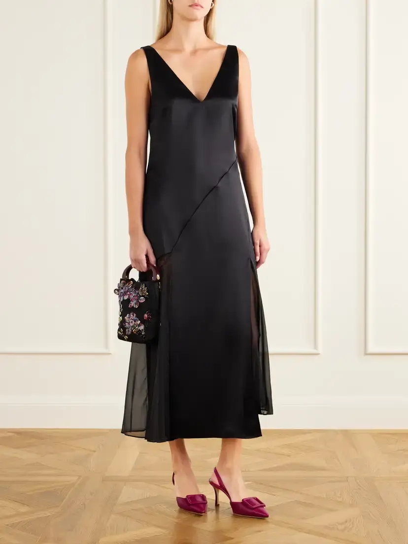 Manolo Blahnik Maysli 70 Buckle-detailed Slingback Pumps | Thumbnail 4 Manolo Blahnik Maysli 70 Buckle-detailed Slingback Pumps | Thumbnail 4