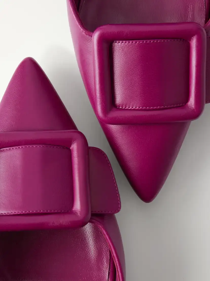 Manolo Blahnik Maysli 70 Buckle-detailed Slingback Pumps | Thumbnail 5 Manolo Blahnik Maysli 70 Buckle-detailed Slingback Pumps | Thumbnail 5