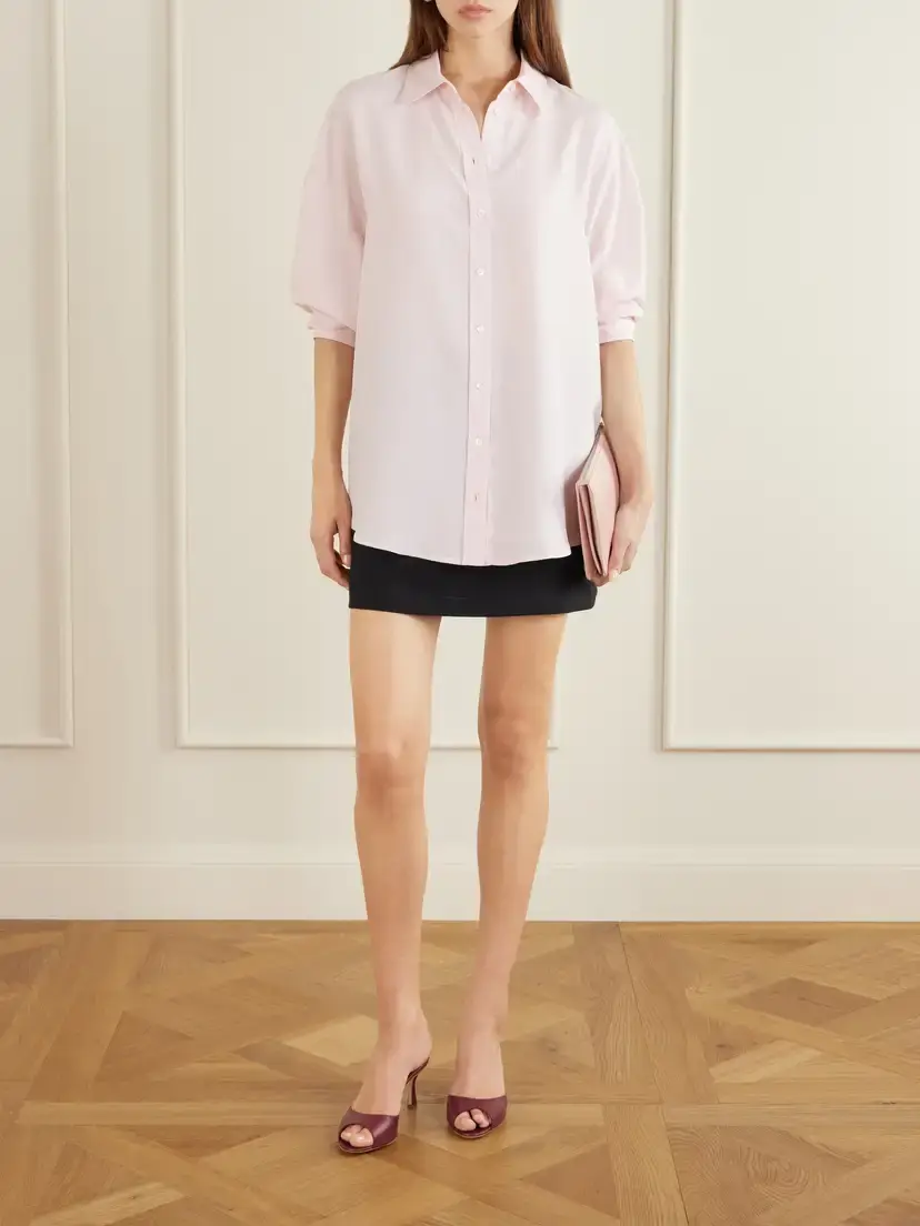 Veronica de Piante Maren Silk Shirt | Thumbnail 2 Veronica de Piante Maren Silk Shirt | Thumbnail 2