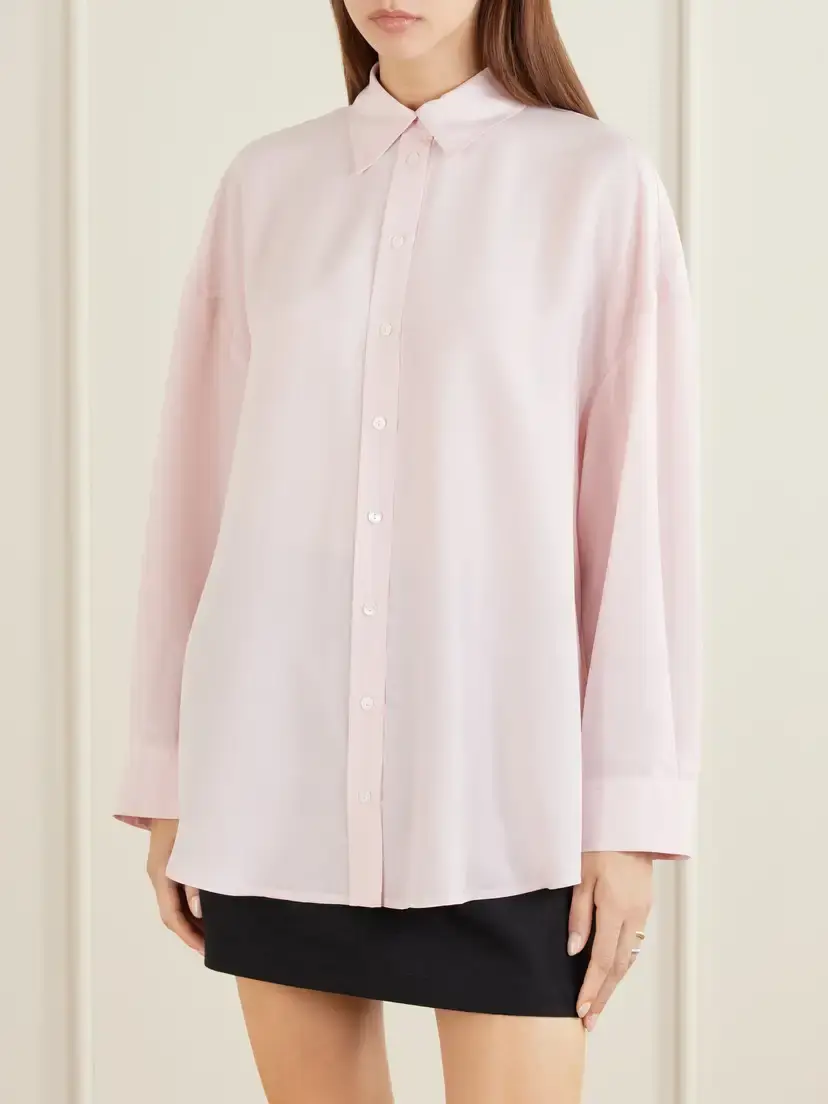 Veronica de Piante Maren Silk Shirt | Thumbnail 3 Veronica de Piante Maren Silk Shirt | Thumbnail 3