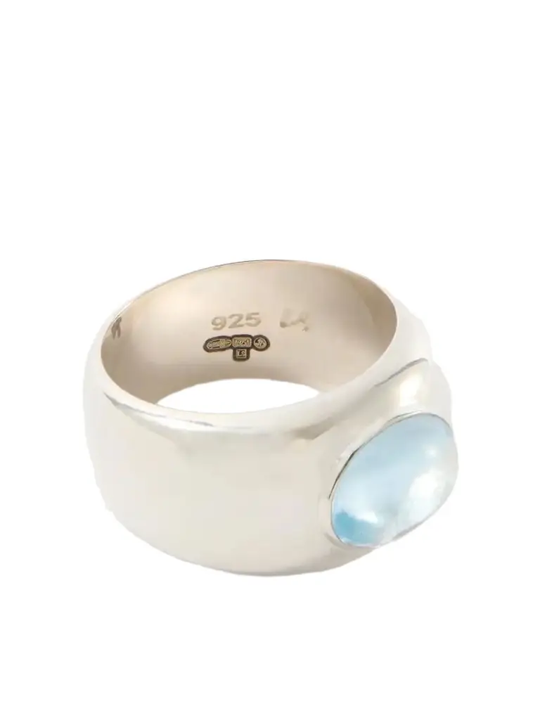 Loren Stewart Gentry Sterlin Silver And Topaz Ring | Image 1 Loren Stewart Gentry Sterlin Silver And Topaz Ring | Image 1