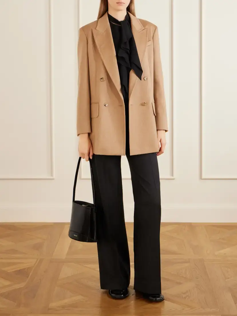 Max Mara Leccio Bow-detail Silk-crepon Blouse | Thumbnail 2
