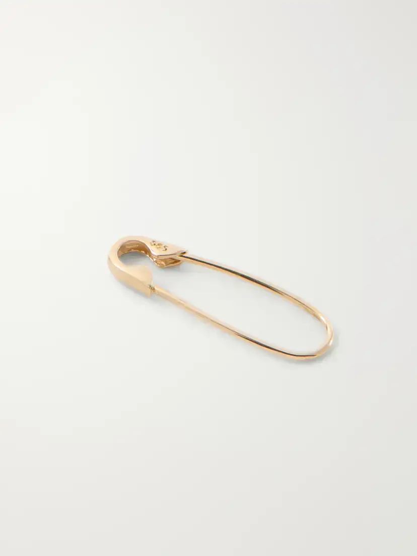 Loren Stewart Mini Safety Pin 14-karat | Thumbnail 3 Loren Stewart Mini Safety Pin 14-karat | Thumbnail 3